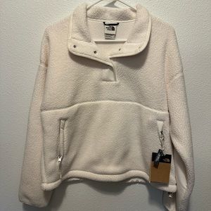 The North Face womens fuzzy jacket